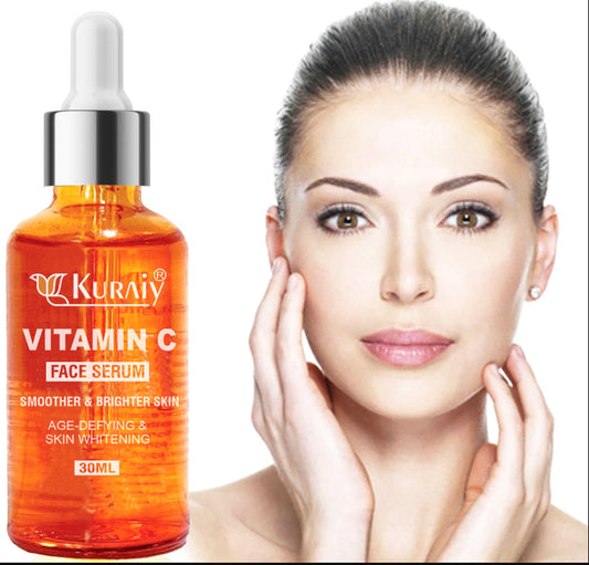Kuraiy Best Vitamin C Brightening Skin Face Serum | For Men & Women | All Skin  (30 ml)